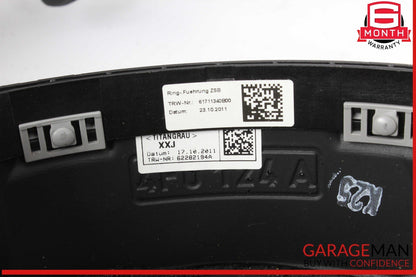 09-12 Audi S4 Front Left Driver Side Steering Wheel w/ Paddle Shifters OEM