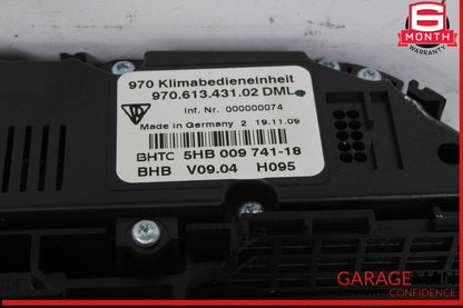 10-16 Porsche Panamera S 970 Front AC A/C Air Conditioning Climate Control Panel