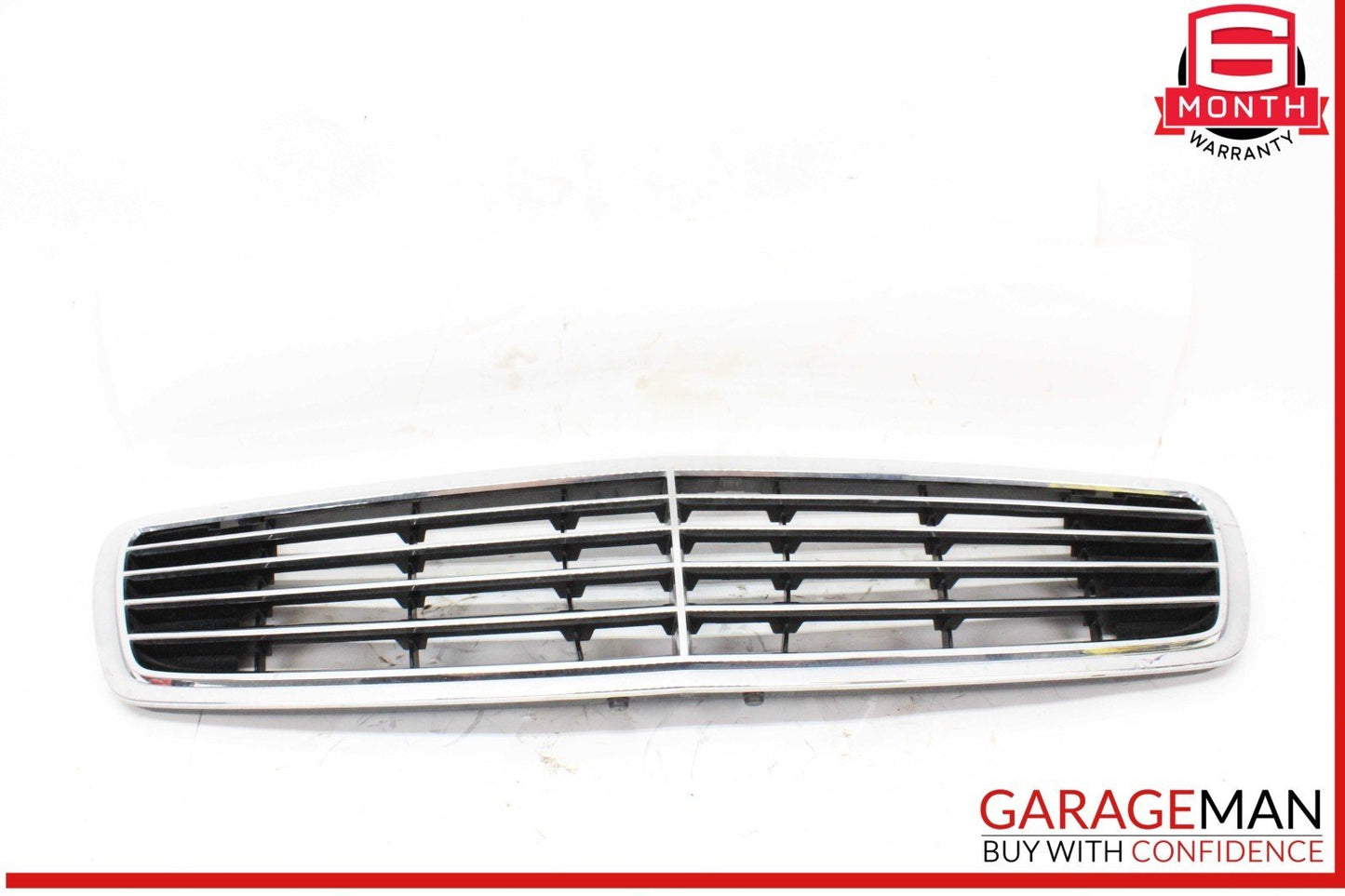 03-06 Mercedes W220 S430 Front Radiator Hood Center Grill Grille 2208800583 OEM