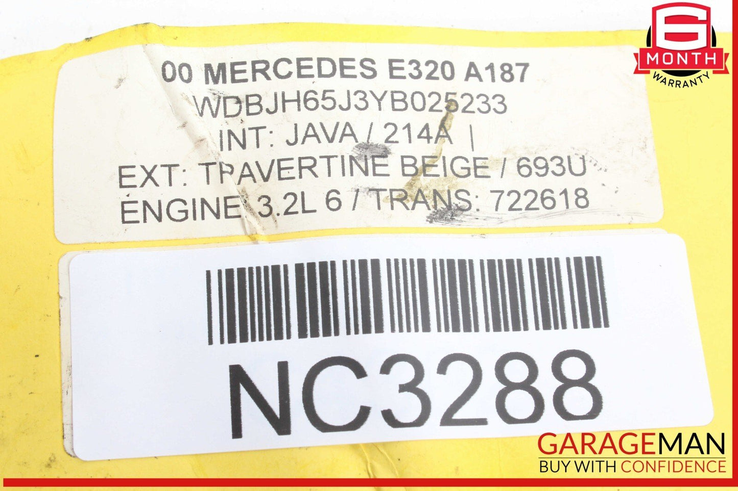 98-06 Mercedes W210 E320 S500 SL500 Ignition Spark Coils Set of 6 OEM