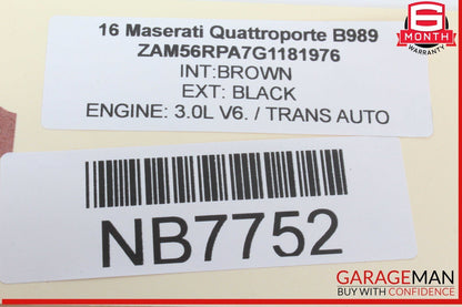 14-18 Maserati Quattroporte Front Door Sound Audio Speaker Set of 2 Pc OEM