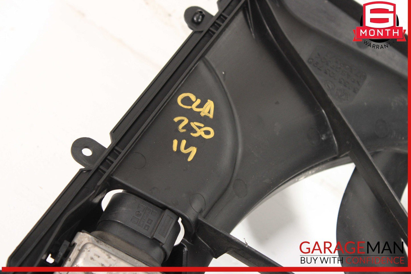 08-20 Mercedes W117 CLA250 Engine Radiator Cooling Fan Motor Assembly OEM