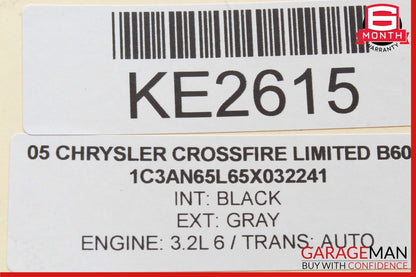 04-08 Chrysler Crossfire Rear Left or Right Side Upper Control Arm OEM