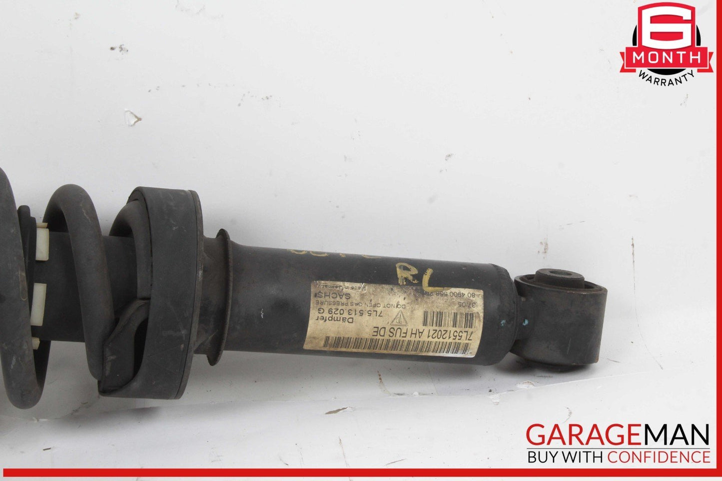 03-06 Porsche Cayenne 955 Rear Air Airmatic Shock Absorber Struts Set of 2 Pc