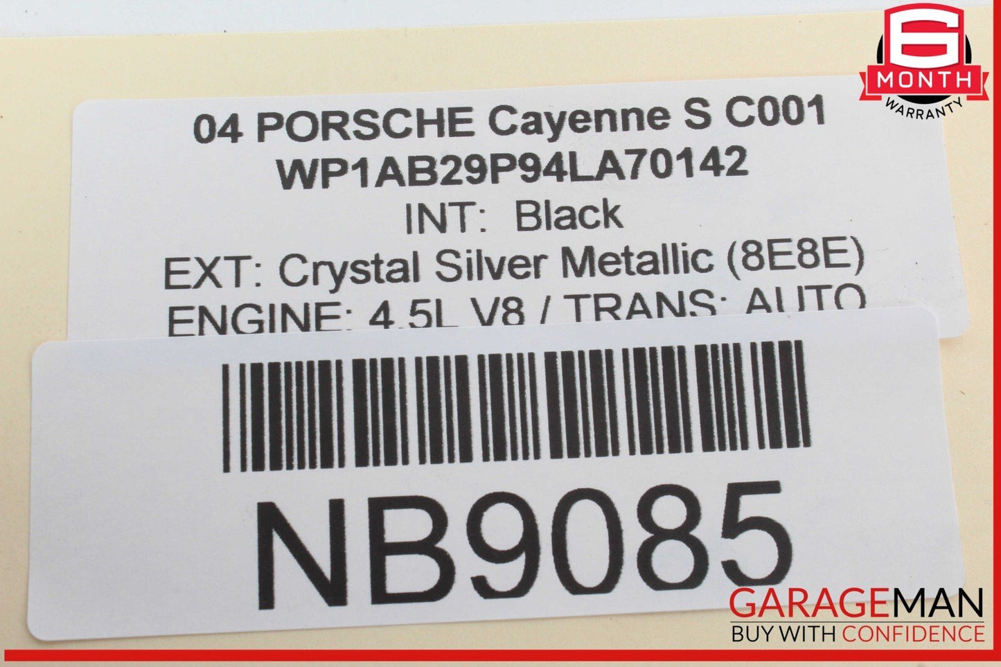 03-10 Porsche Cayenne S 955 957 Bose Rear Left & Right Side Door Speaker Set OEM