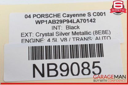 03-10 Porsche Cayenne S 955 957 Bose Rear Left & Right Side Door Speaker Set OEM