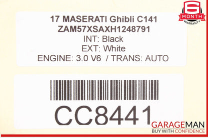 14-22 Maserati Ghibli 3.0L Gas Fuel Tank Reservoir Assembly OEM