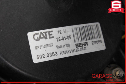 05-12 Porsche Boxter 987 Left Side Radiator Cooling Fan Shroud 99762403503 OEM
