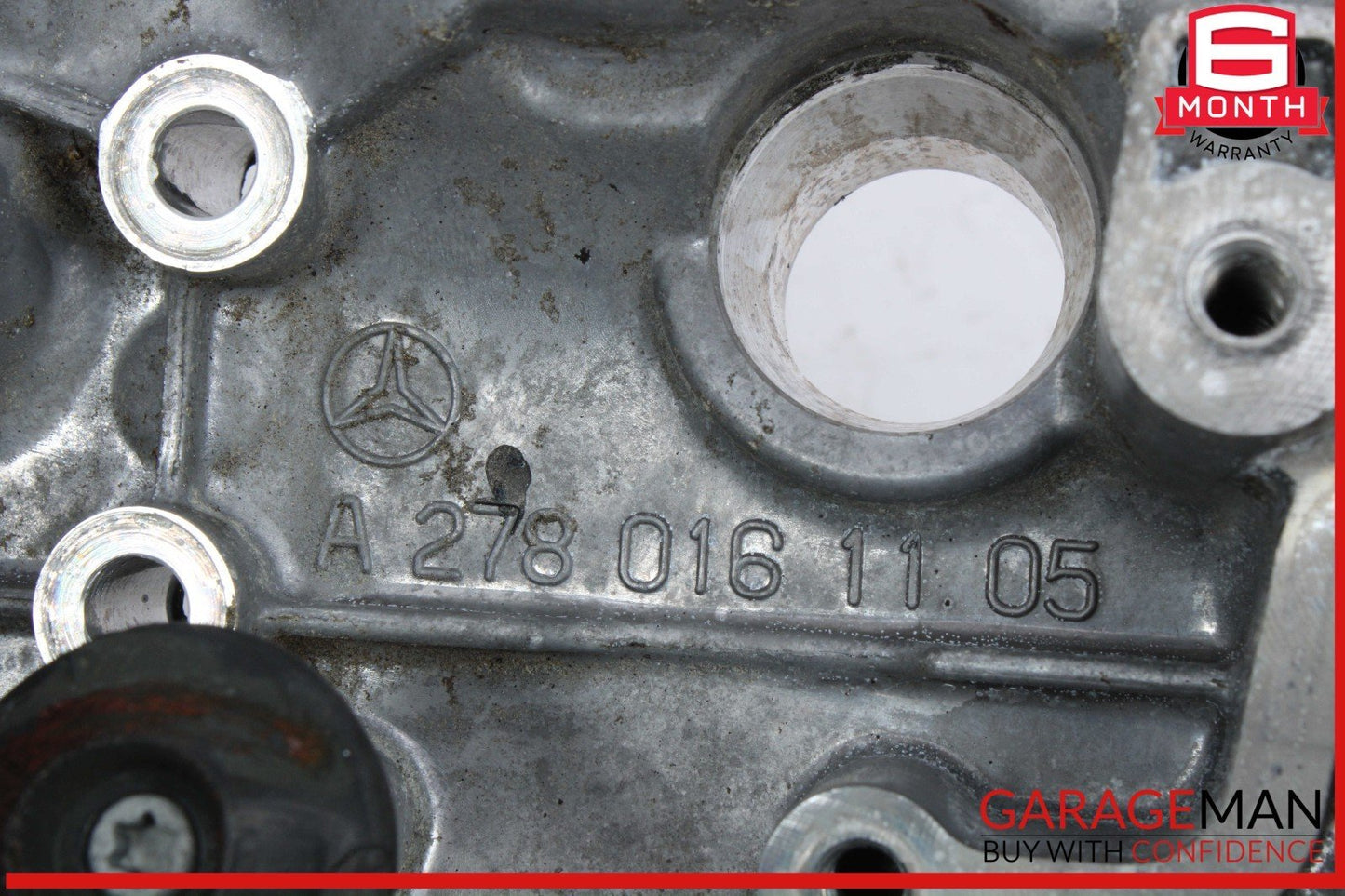 11-20 Mercedes X166 GL450 GL550 S550 Left Side Engine Cylinder Head Valve Cover