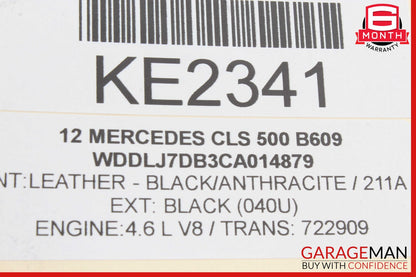 11-19 Mercedes W218 CLS550 E550 Left Side Fuel Injection Rail Line w/ Injectors