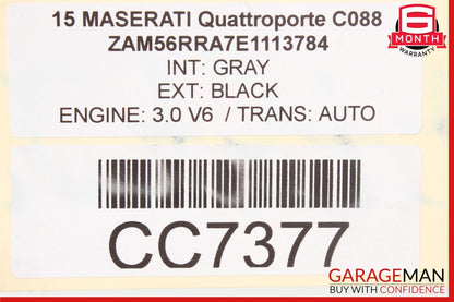 14-22 Maserati Quattroporte M156 Ghibli Front Left Side Door Shell OEM
