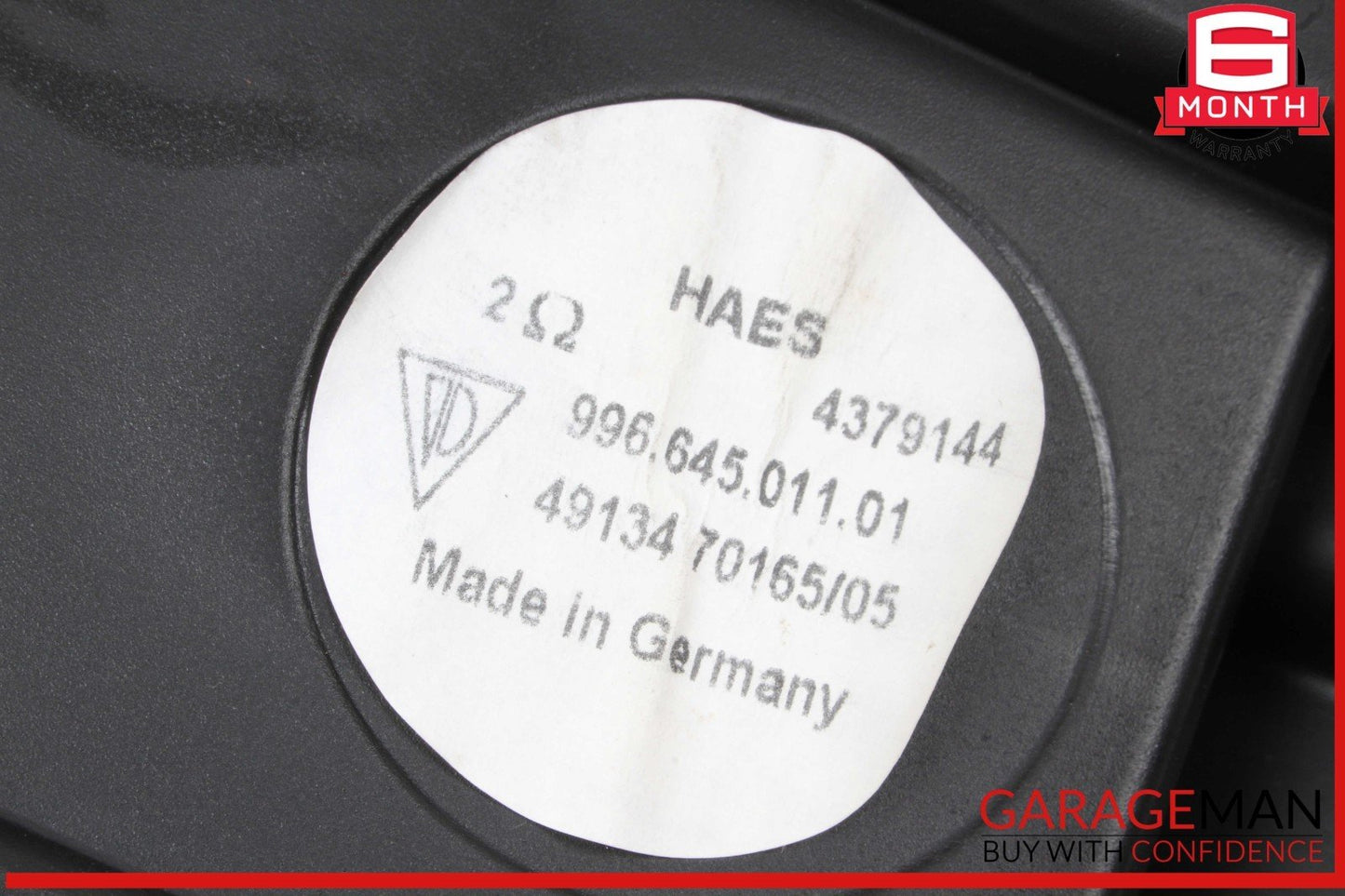 97-05 Porsche Carrera 911 966 Front Left Door Audio Sound Speaker Woofer Box OEM