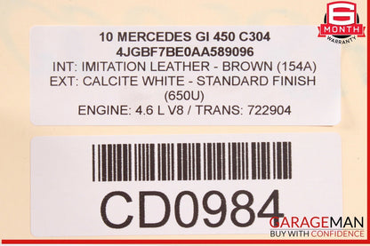 06-13 Mercedes X164 GL450 R350 Cooling Radiator AC Condenser Oil Cooler OEM