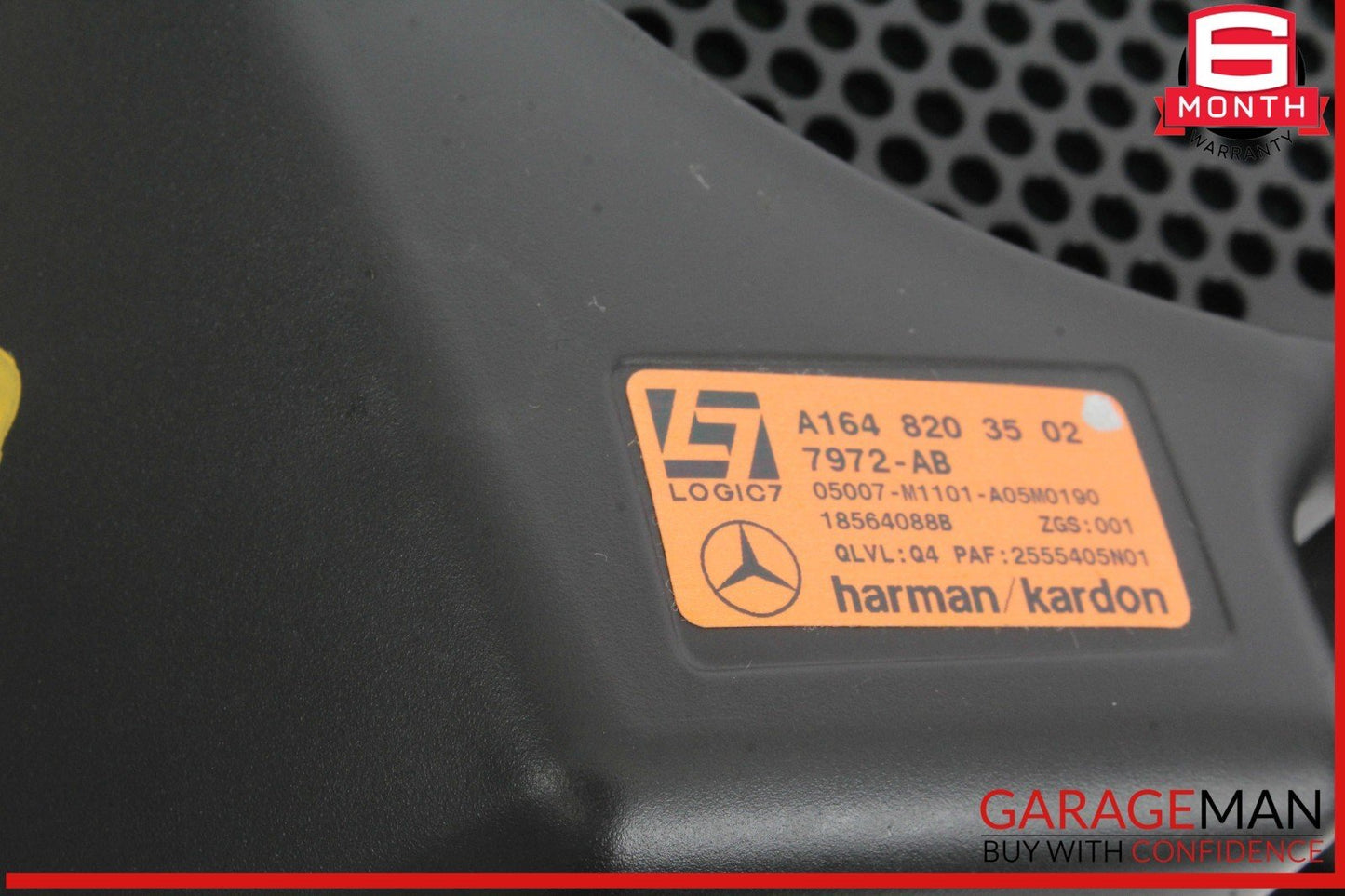 07-12 Mercedes X164 GL450 4MATIC Rear Subwoofer Audio Speaker Harman Kardon OEM