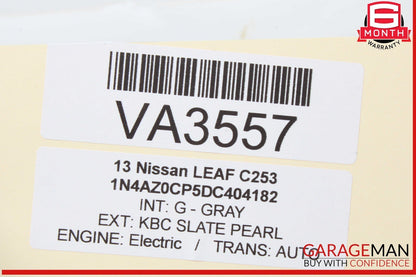 13-24 Nissan Leaf Front Right Passenger Side Window Regulator w/ Motor OEM