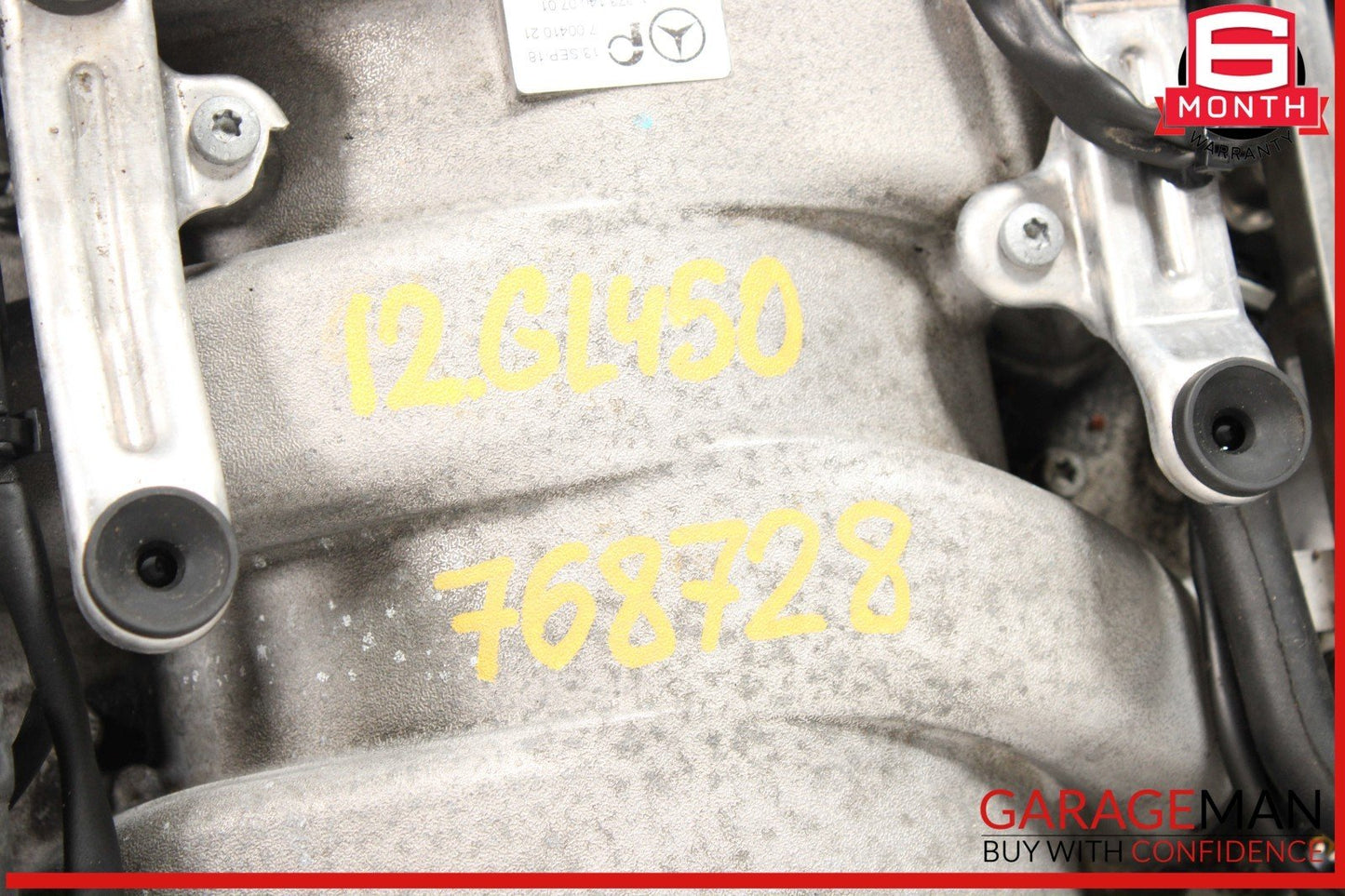 07-12 Mercedes X164 GL450 4.6L Engine Motor Block Assembly OEM 198k