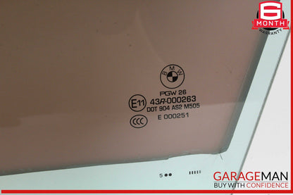 14-18 BMW X5 Front Left Driver Side Door Window Glass OEM
