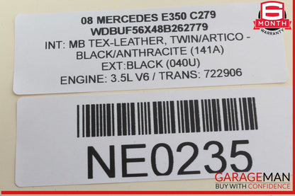 07-09 Mercedes W211 E350 E550 E63 Front Overhead Dome Light 2118207201 OEM