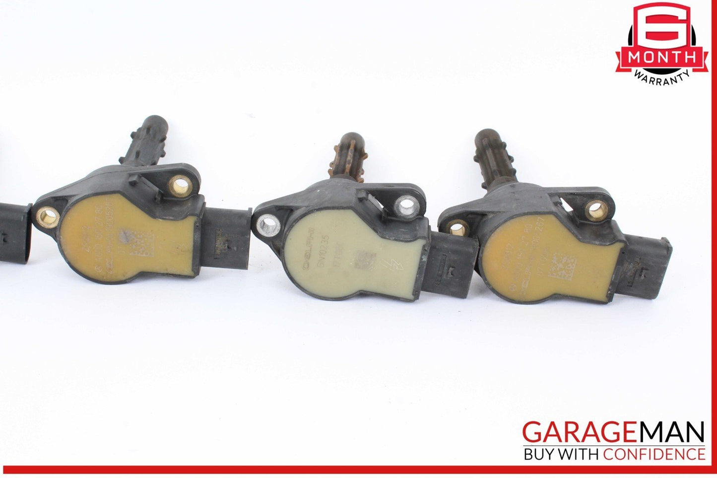 07-14 Mercedes W209 CLK350 ML350 Ignition Coil Coils Set of 6 0001502780 OEM