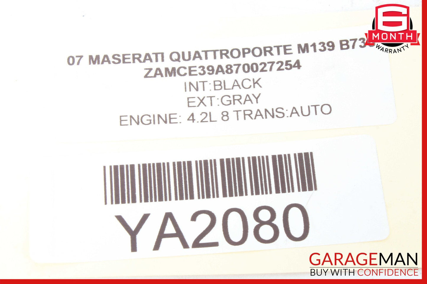 03-13 Maserati Quattroporte Dash Board Dashboard Glove Box Compartment OEM