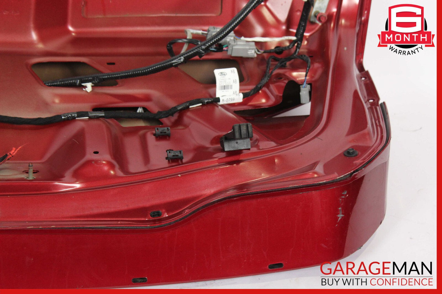 13-16 Ford Fusion Rear Trunk Lid Deck Shell Red OEM