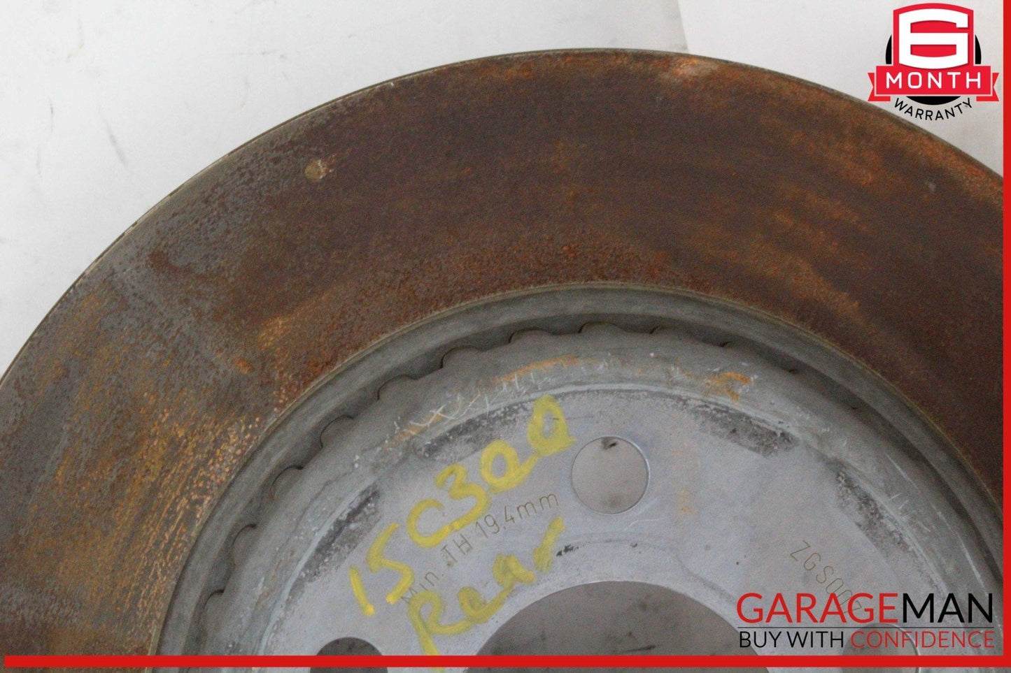 15-20 Mercedes W205 C300 Rear Right & Rear Left Side Brake Rotor Disc Set of 2