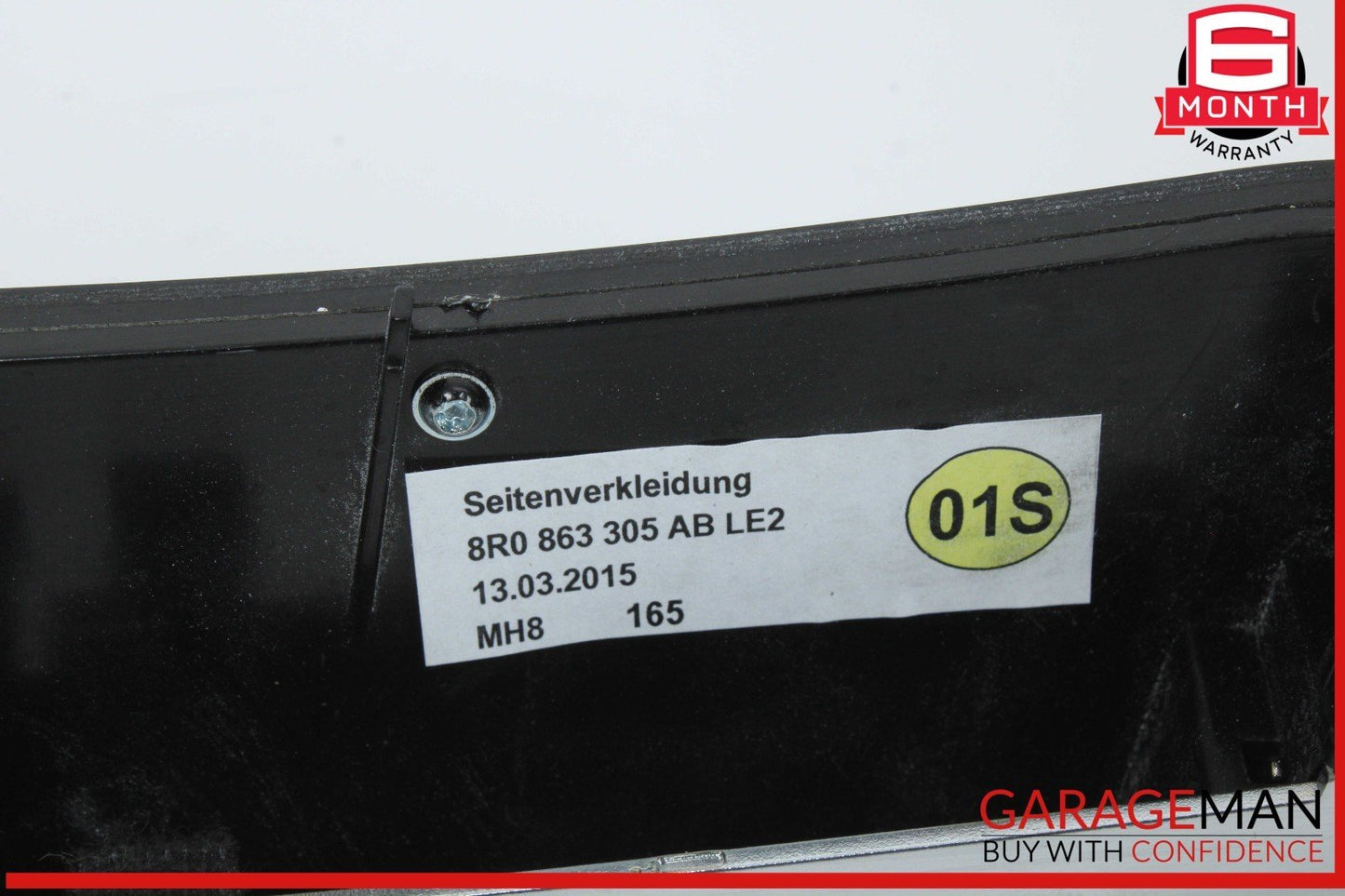 13-17 Audi Q5 Center Console Trim Cover Frame 8R0863305AB OEM