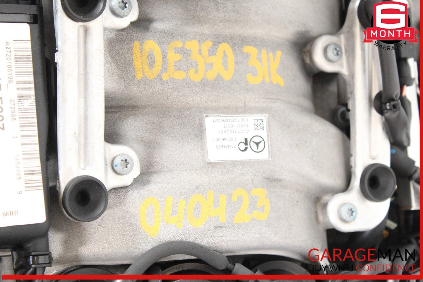 2010 Mercedes W207 E350 Coupe 3.5L RWD Engine Motor Assembly OEM 31k