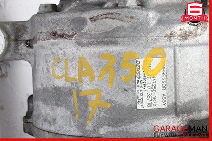 14-18 Mercedes W117 CLA250 CLA45 AMG AC A/C Air Conditioning Compressor OEM
