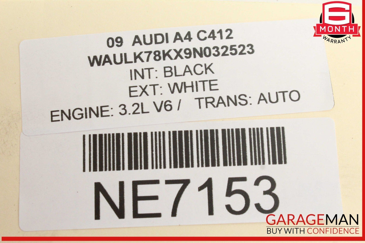 09-12 Audi A4 S4 Front Right Passenger Side HID Xenon Head Light Lamp OEM