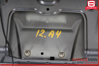 12-16 Audi A4 Rear Trunk Lid Deck Shell Panel Cover OEM