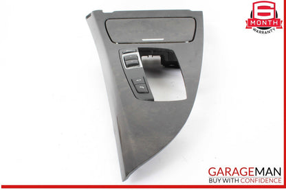 12-18 BMW 640i 650i Front Center Console Trim Panel Shifter Bezel Cup Holder OEM