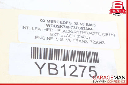 03-08 Mercedes W216 SL55 S55 CL55 AMG Right Side Engine Motor Cylinder Head OEM