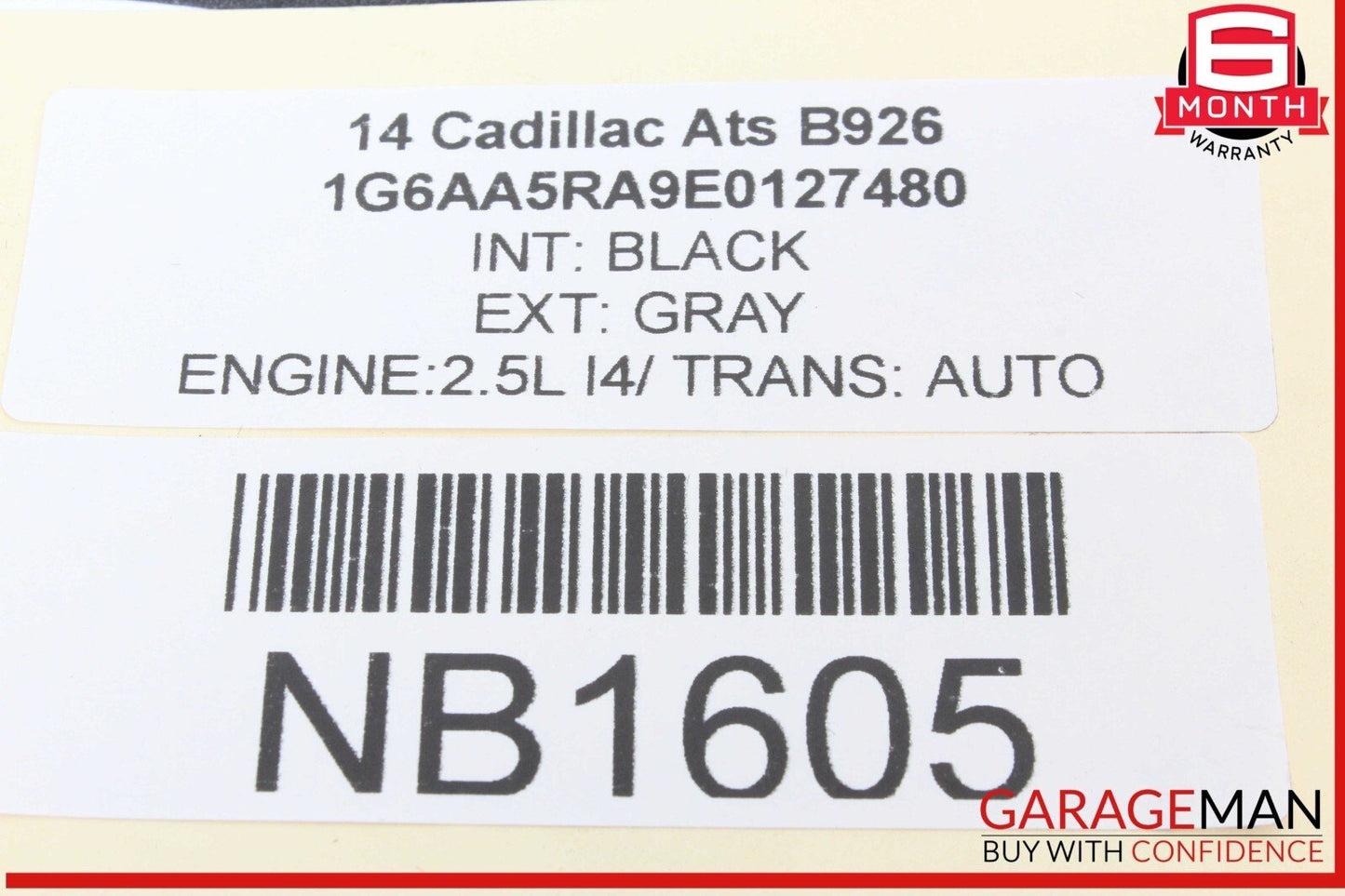 13-19 Cadillac ATS Steering Wheel Black 23114407 OEM