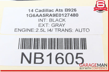 13-19 Cadillac ATS Steering Wheel Black 23114407 OEM