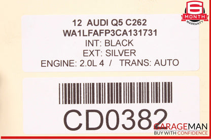 09-17 Audi Q5 Engine Cooling Radiator w/ Fan Assembly OEM