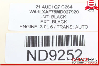 18-24 Audi Q7 Front Windshield Wiper Motor w/ Linkage Bosch 4M0955023 OEM