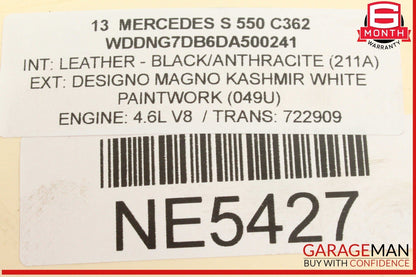 11-14 Mercedes W221 S550 M278 Engine Motor Lower Oil Pan 2780141703 OEM