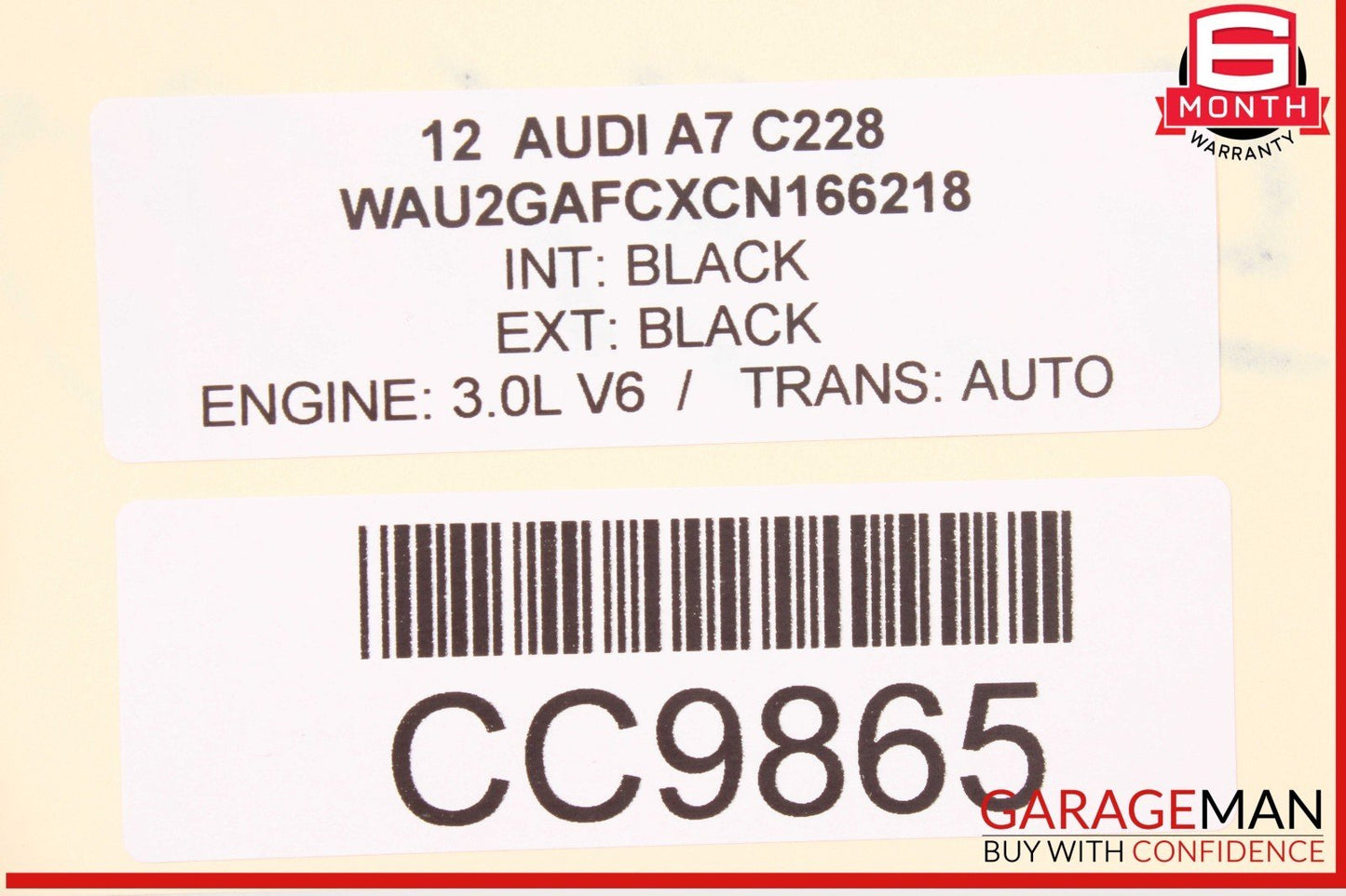 12-18 Audi A7 A6 Engine Radiator Condenser Cooler Fan Assembly OEM