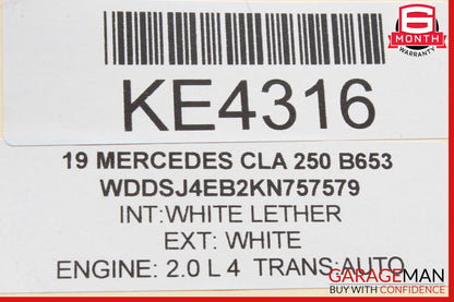 14-18 Mercedes W117 CLA250 Rear Left Exterior Door Handle Trim Bezel OEM