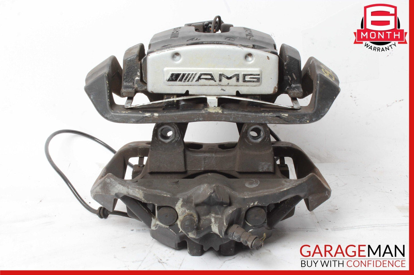 07-14 Mercedes W216 CL63 S65 S63 AMG Rear Left And Right Brake Caliper Set of 2