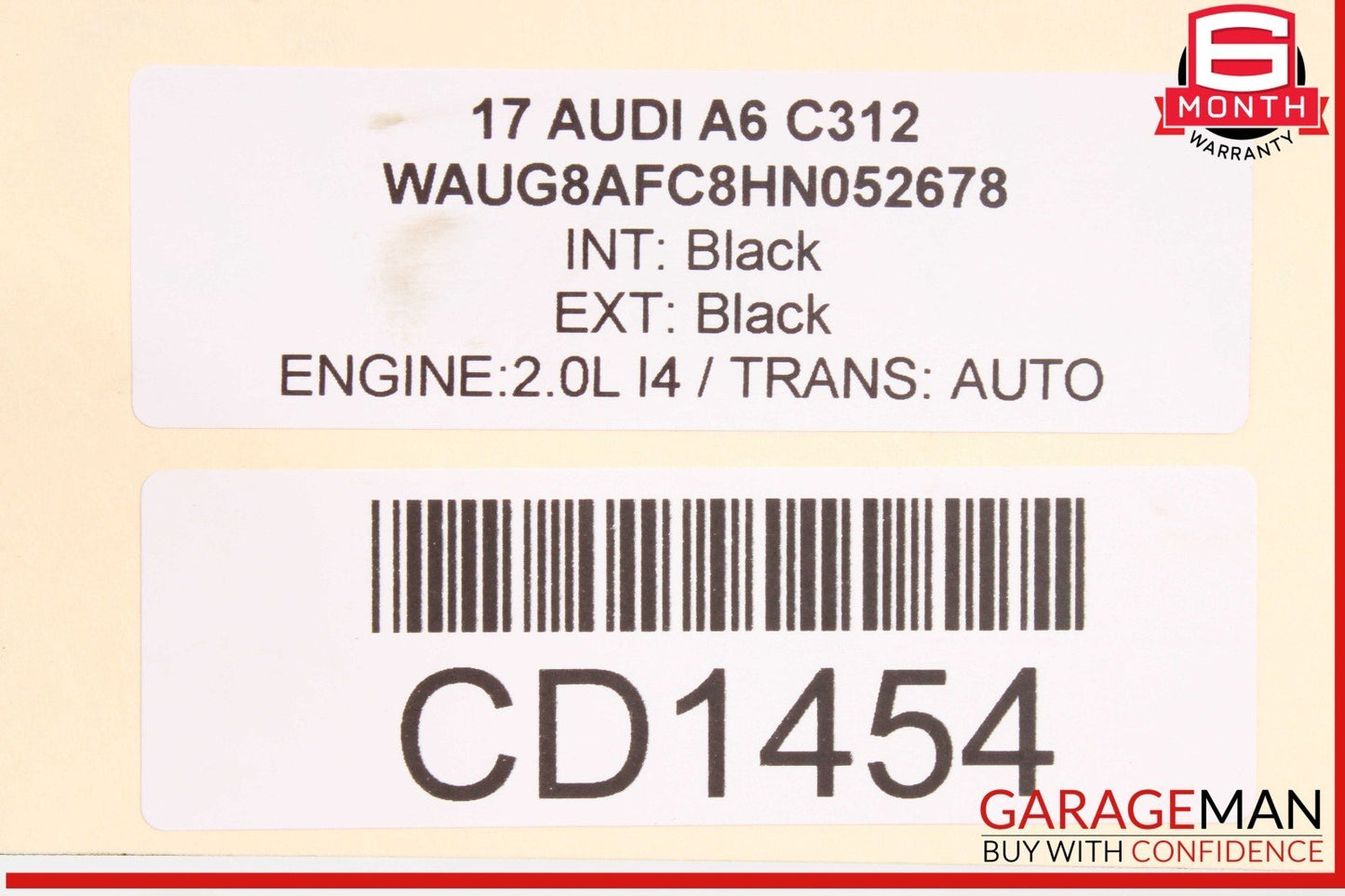 12-18 Audi A6 A7 Quattro Rear Diff Differential Axle Carrier Assembly OEM