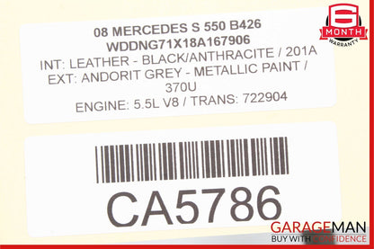 07-14 Mercedes W221 S550 CL550 Front Left Driver Door Lock Latch Actuator OEM