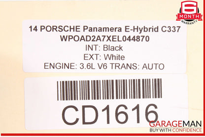 10-16 Porsche Panamera 970 Rear Sub Frame Subframe Crossmember OEM