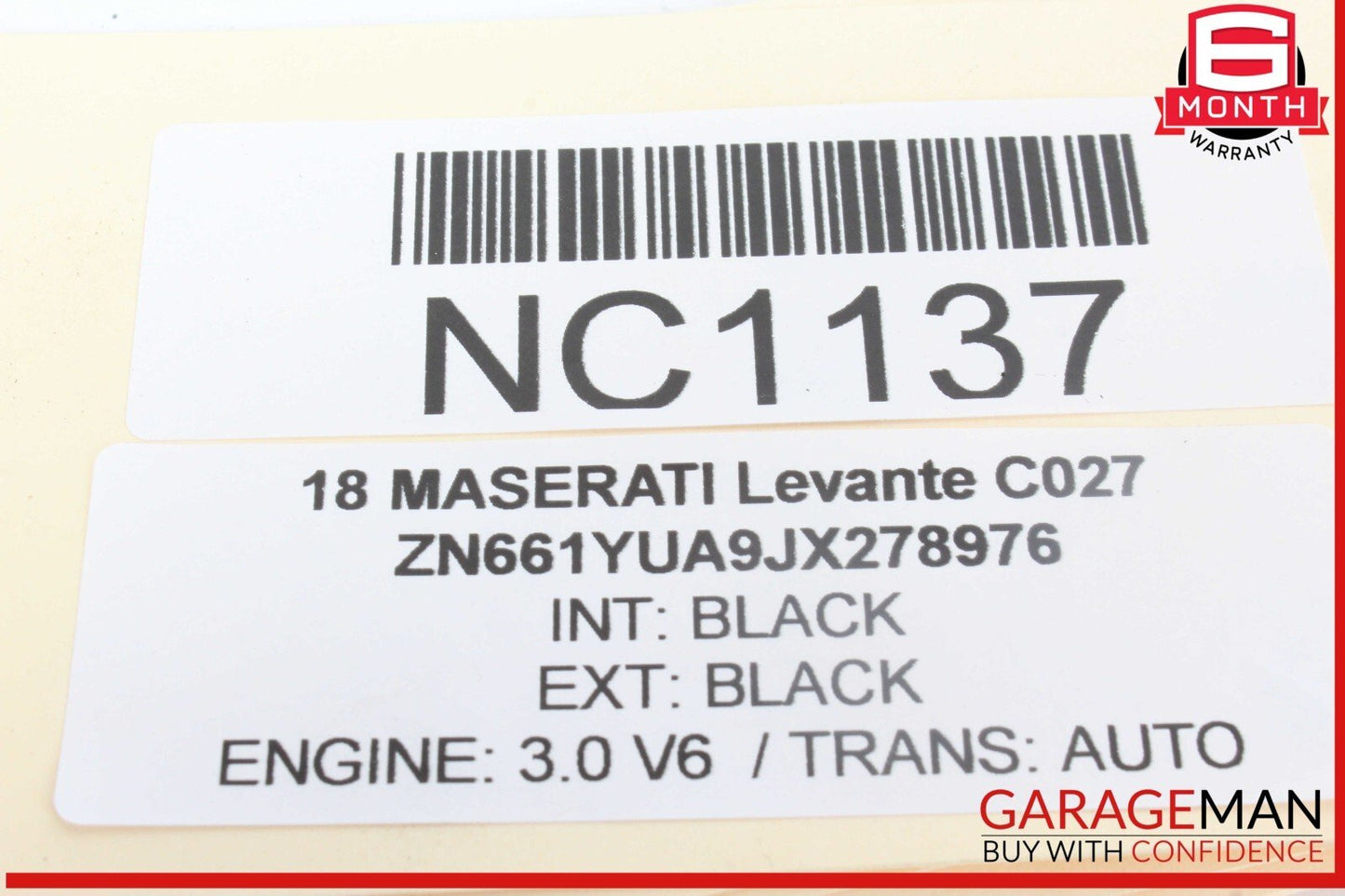 17-20 Maserati Levante M161 Front or Rear Side Door Speaker Set of 2 670036368