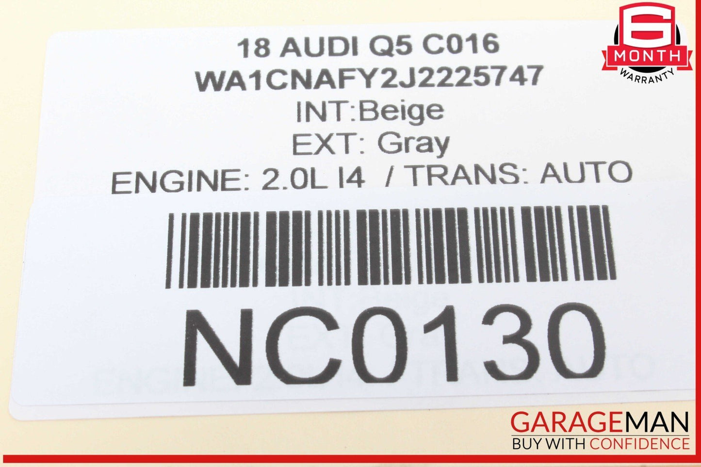 18-24 Audi Q5 Front Left and Front Right Side Upper Door Audio Sound Speaker OEM
