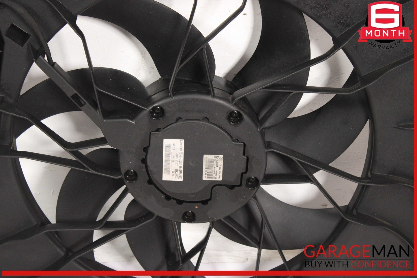 06-13 Mercedes W164 ML350 R350 Engine Cooling Fan Motor Assembly 1645000193 OEM