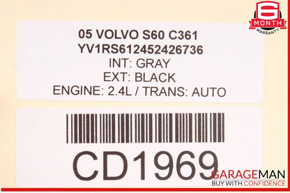 05â09 Volvo S60 Cooling Radiator A/C Condenser OEM