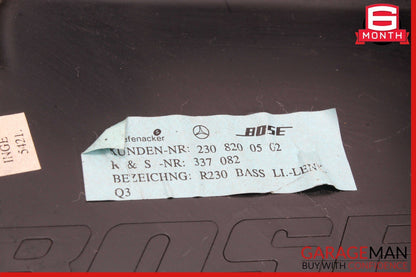 03-08 Mercedes R230 SL500 SL55 AMG BOSE Subwoofer Audio Radio Speaker OEM
