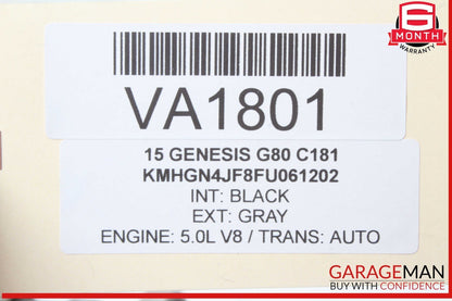 15-17 Hyundai Genesis G80 Left Side Exhaust Camshaft 24200-3F500 OEM